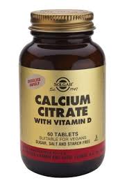     D / Calcium citrate 