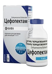  (+) / CEFOPECTAM (cefoperazone+sulbactam)
