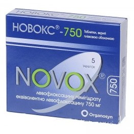 -750 () / NOVOX-750 (levofloxacin)