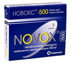 -500 () / NOVOX-500 (levofloxacin)
