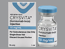 ,  () / CRYSVITA, CRYSTAL (Burosumab)